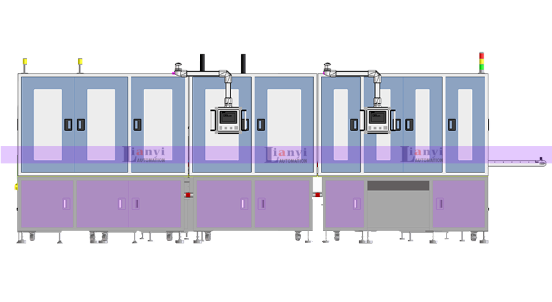 血糖儀PCB板自動(dòng)組裝焊接電池片生產(chǎn)線